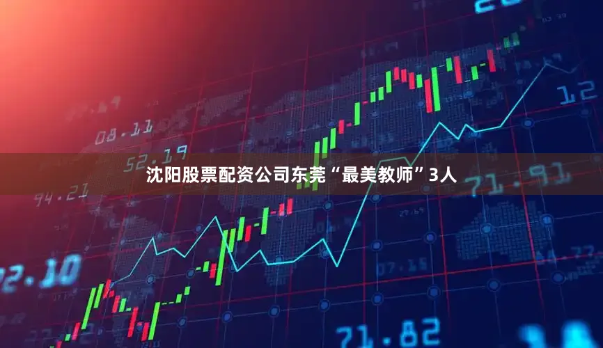 沈阳股票配资公司东莞“最美教师”3人